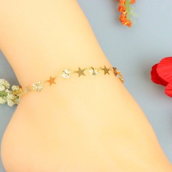 "Handmade Anklet – A Stylish Choice for Women, Thoughtful Gift Idea, EVCH1610 - Picture 6 of 10